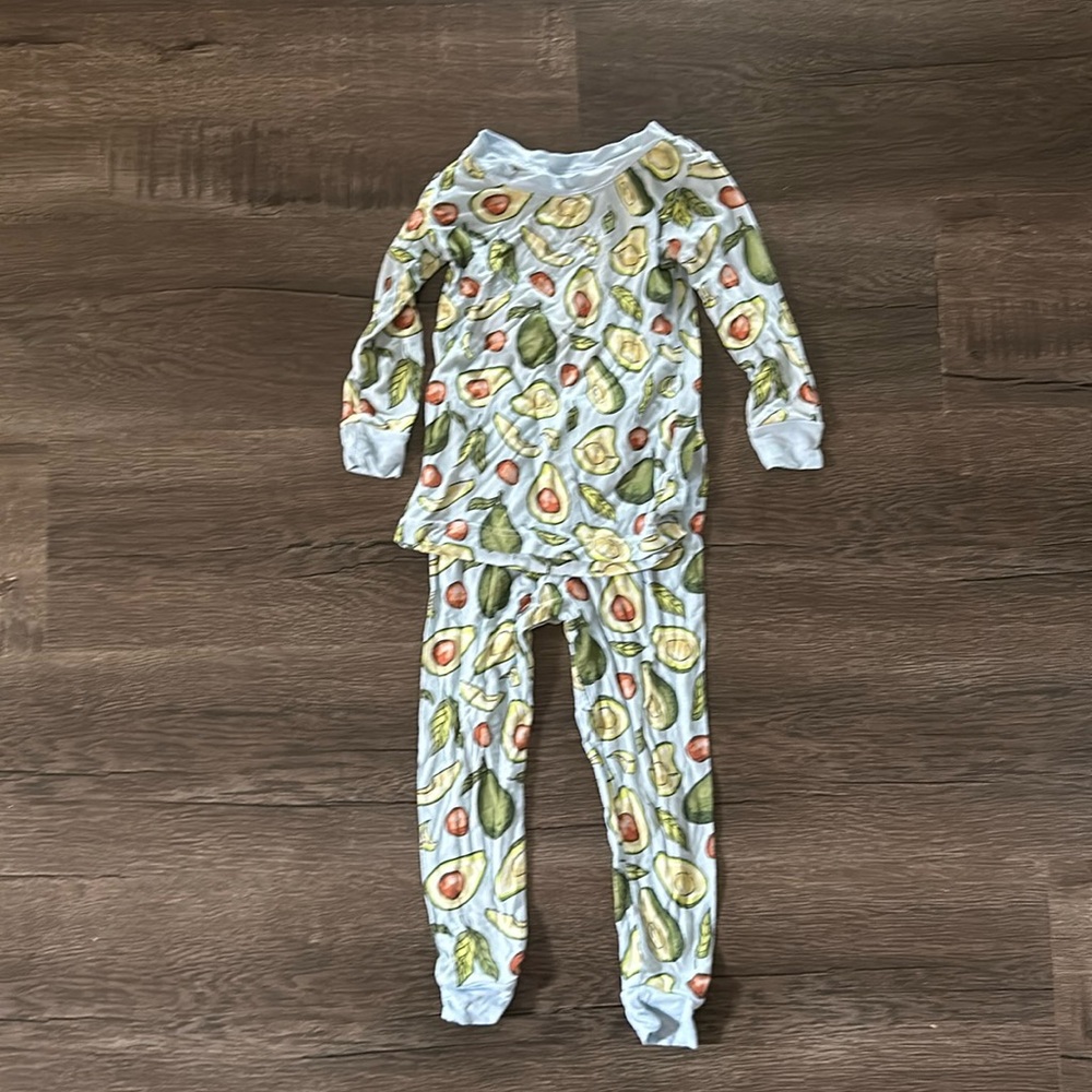 Little Sleepies Avocado Pajamas